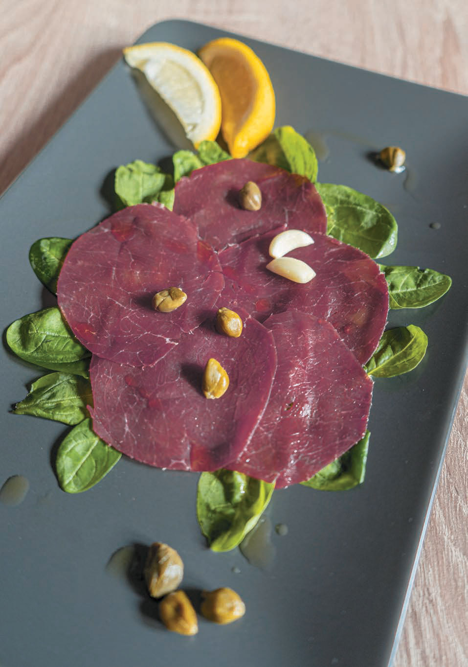 Carpaccio z jelenia